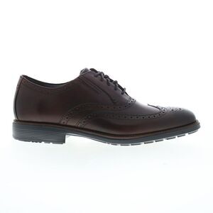 Rockport Mens Total Motion Amalfi Wingtip Brown Shoes (NWT)